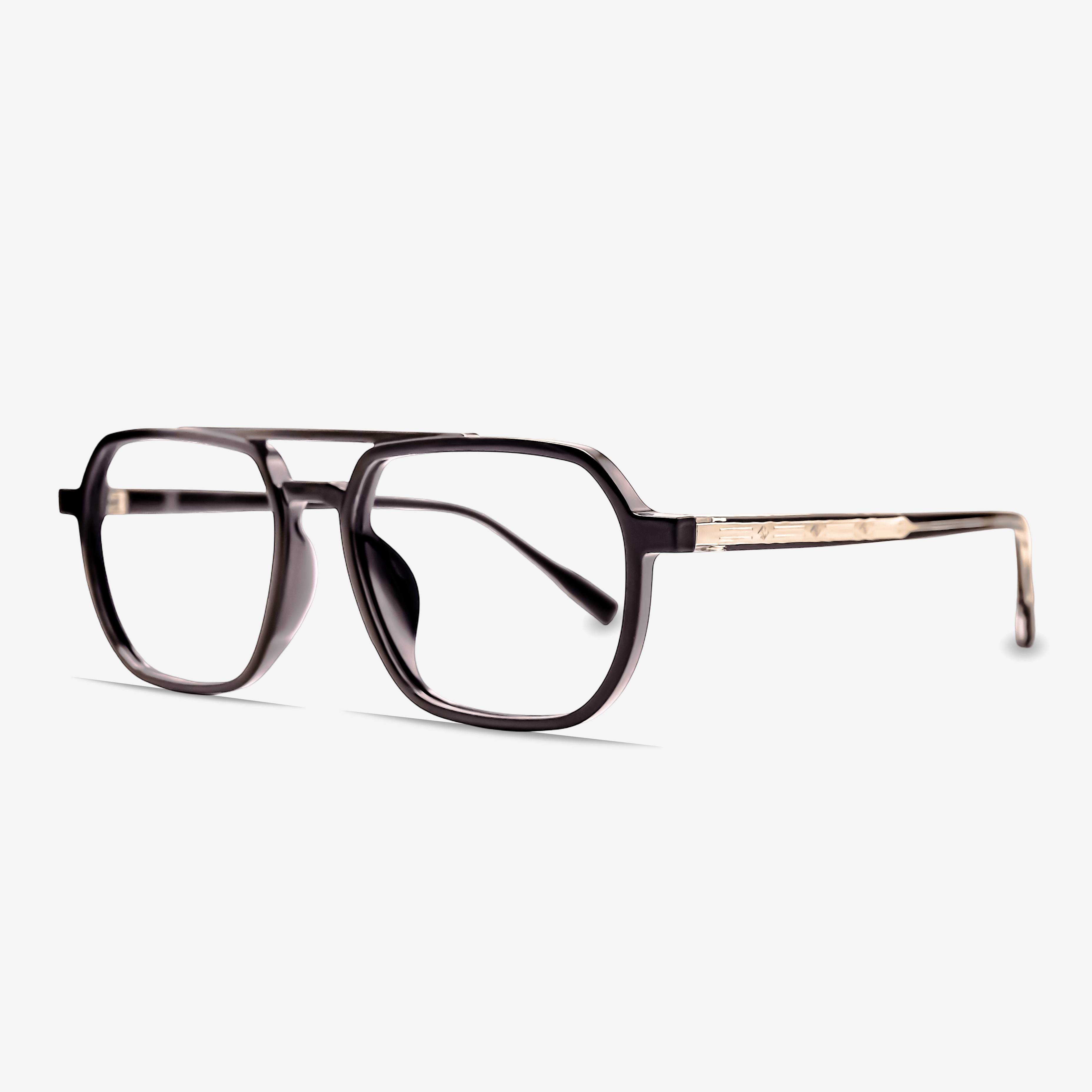 black Full Rim Square