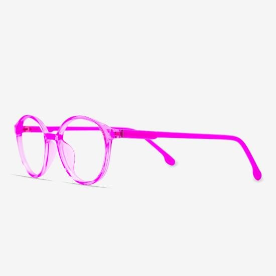 Purple Gray Full Rim Round