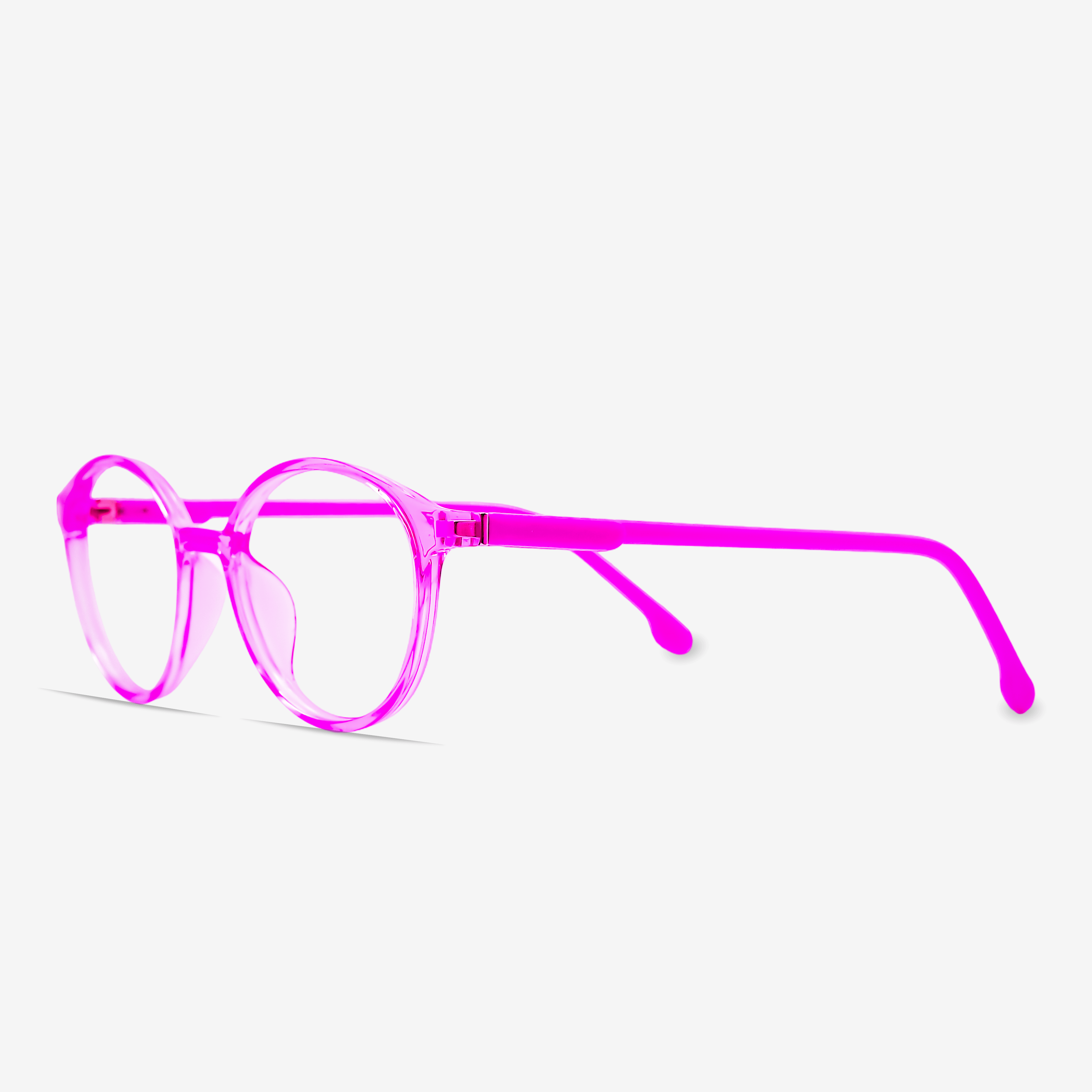 Purple Gray Full Rim Round